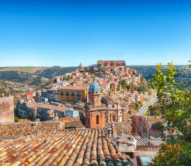 Vittoria, The lands of Gattopardo: Liberty and Baroque styles in accomplice harmony.